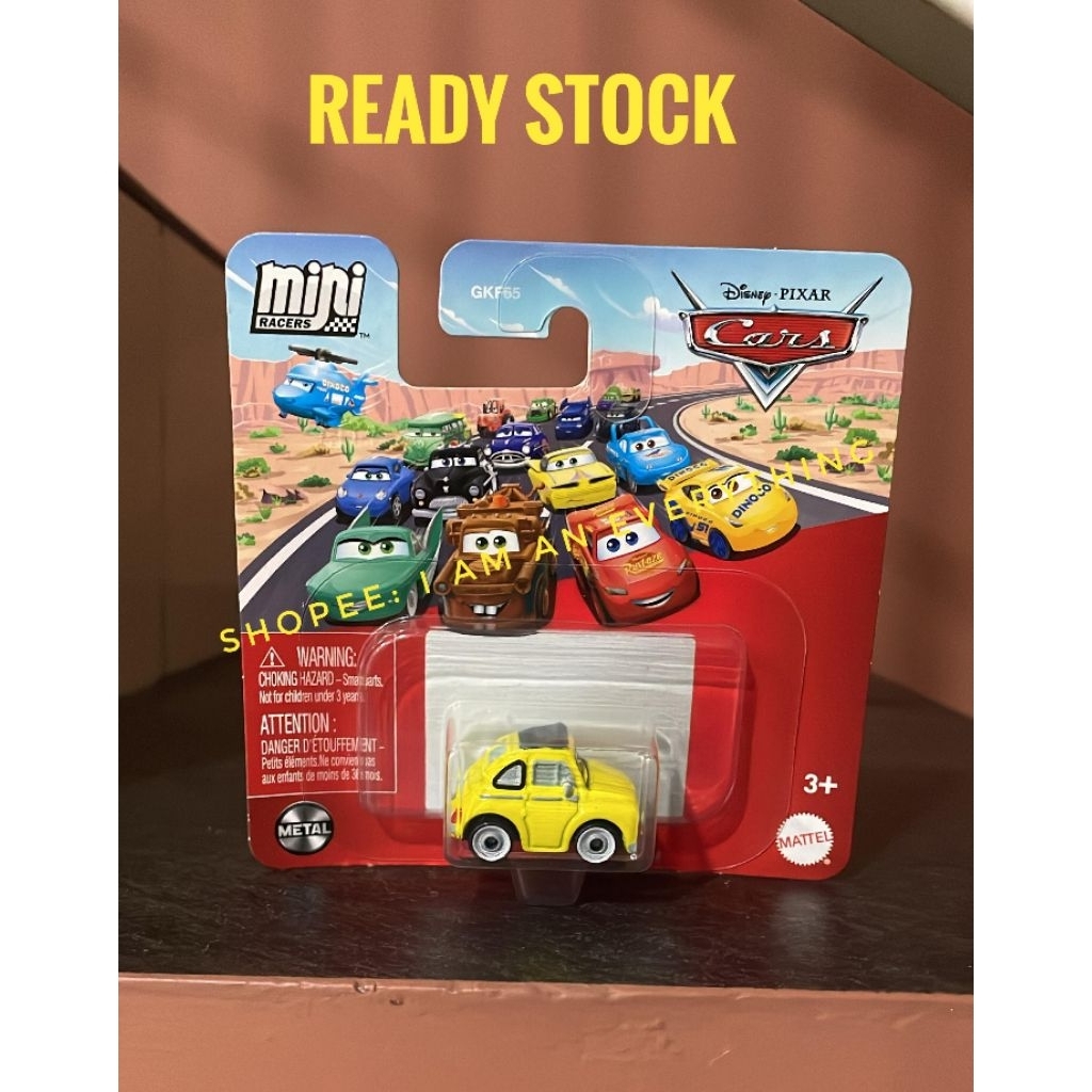 Mini Racers Disney Pixar Cars Luigi Original | Shopee Malaysia