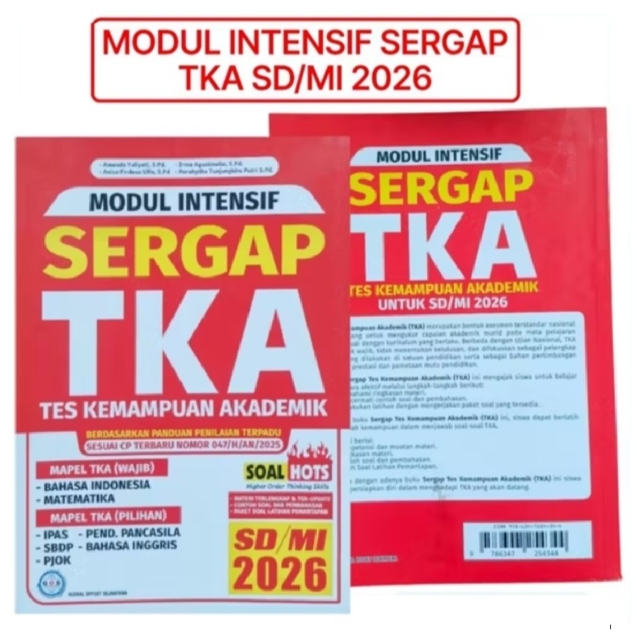 TKA SD/MI QUESTION BOOK - SERGAP PT GLOBAL OFFSET PROSPERITY - Academic ...