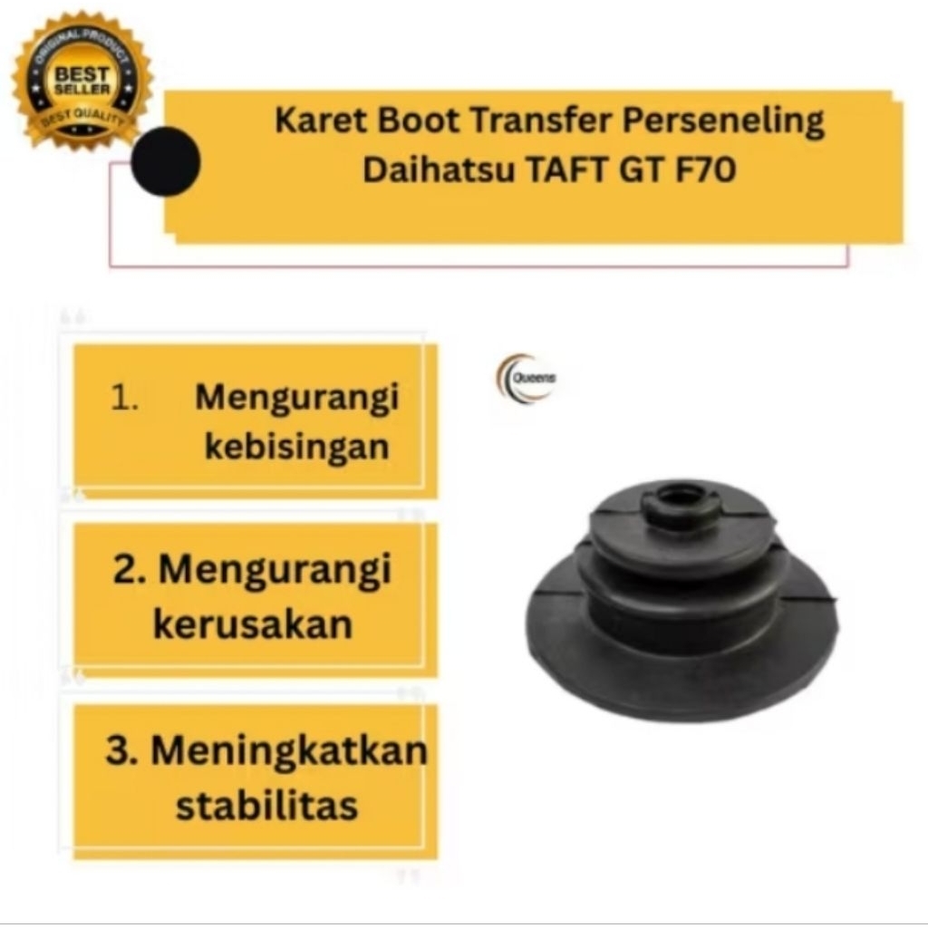 Daihatsu GT F-70 transfer boot rubber guaranteed quality | Shopee Malaysia