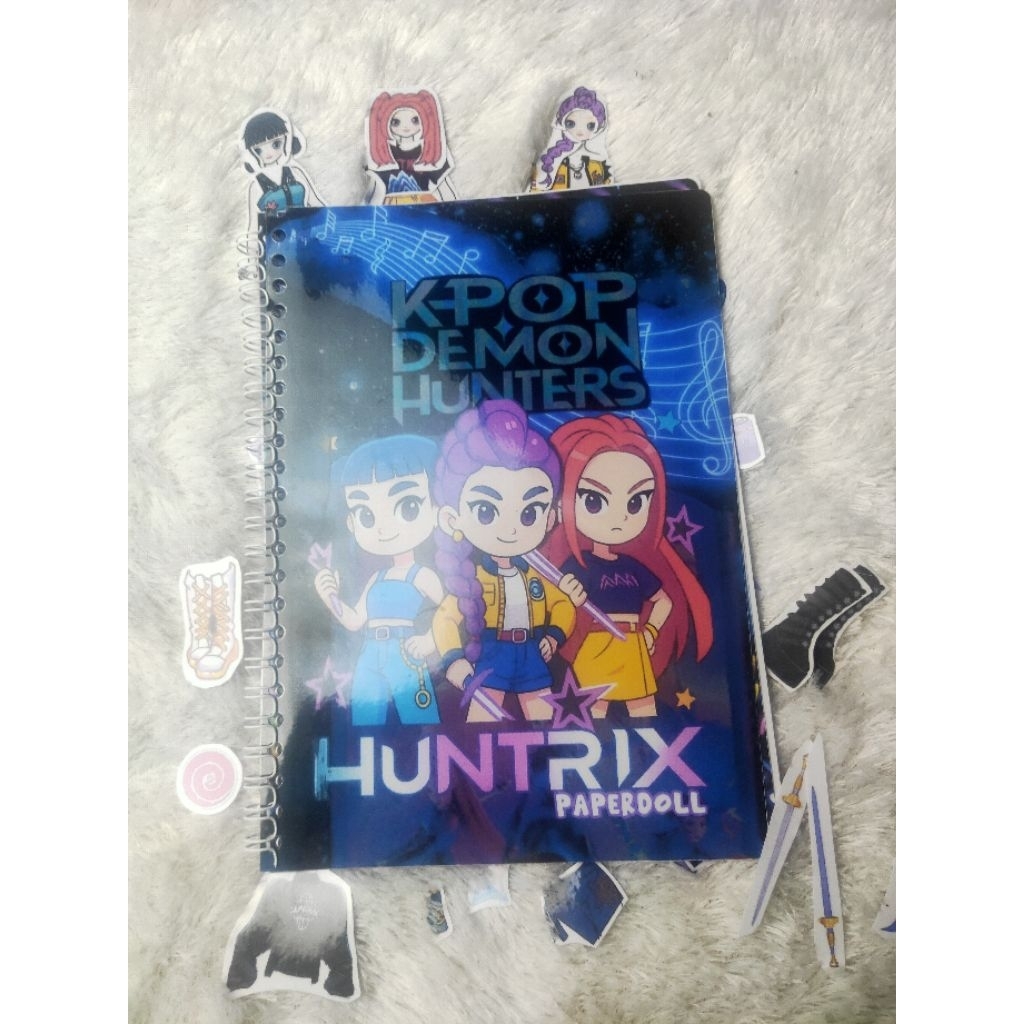 Vol.1 KPop Demon Hunter Huntrix Paper Doll Paper Doll Toy | Shopee Malaysia