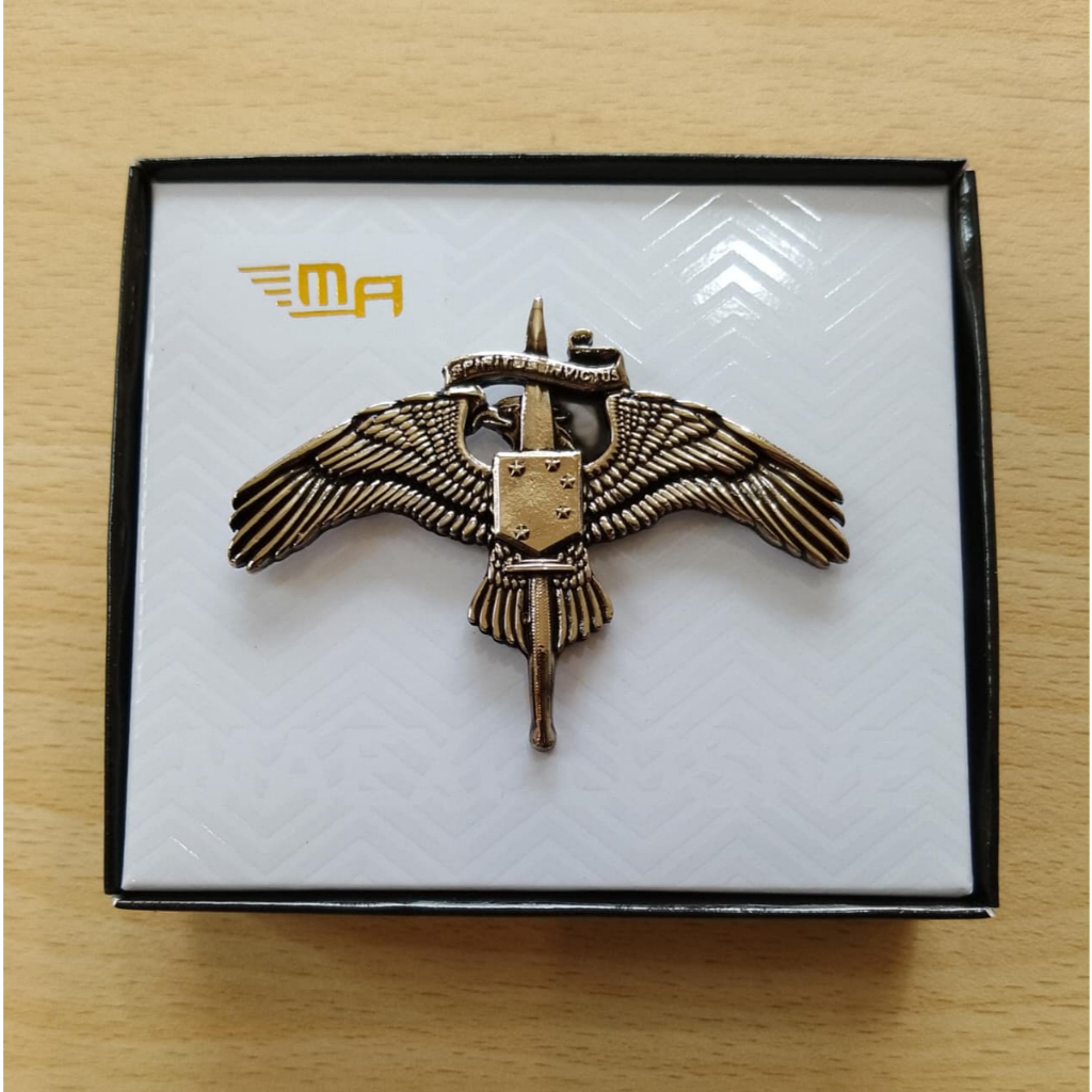 WING MARSOC USMC GOLD CHROME COPPER BREVET BRIVET MARSOC PIN | Shopee ...