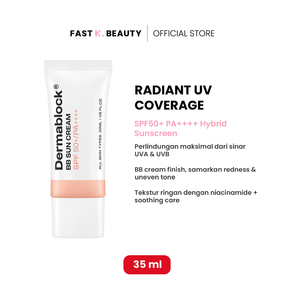 Dermablock BB Sun Cream SPF50+/PA++++ 35ml | Shopee Malaysia