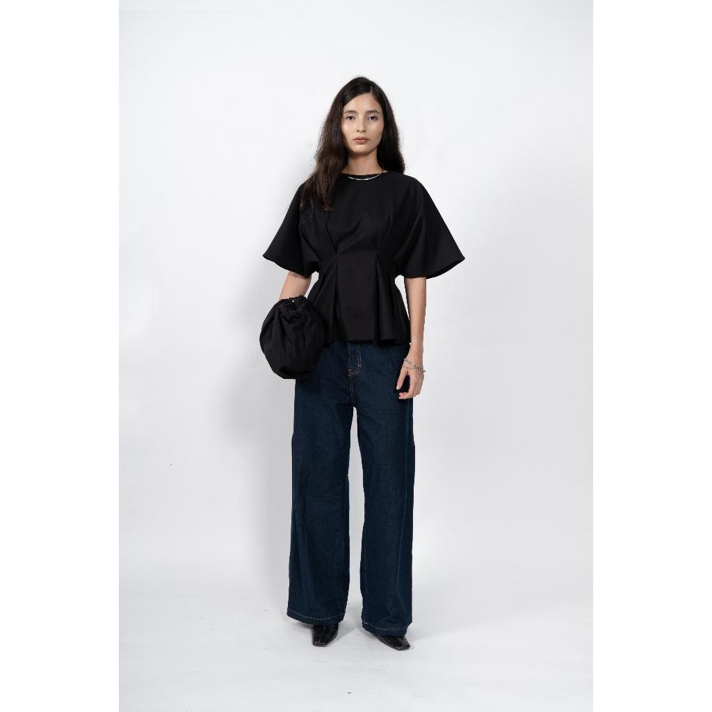 PAFON Renne Top - Black Blouse Women Casual Blouse | Shopee Malaysia