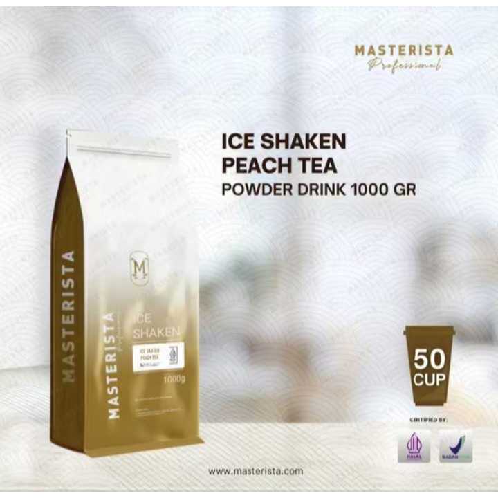 Masterista Drink Powder - Ice Shaken Peach Tea 1Kg | Shopee Malaysia