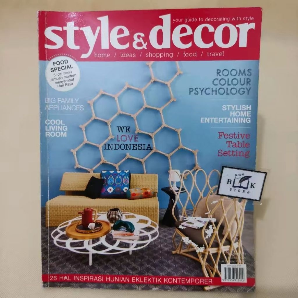 (ORIGINAL) Style & Decor Magazine - Rooms Color Psychology - Cool ...