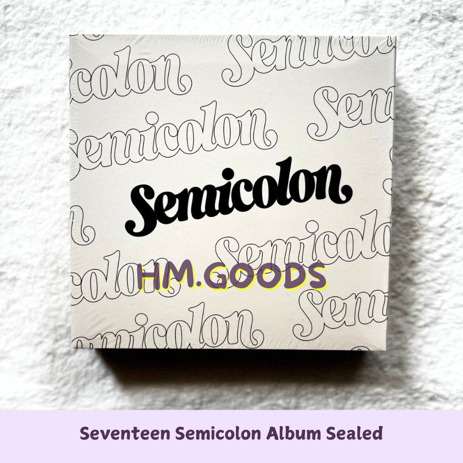 SEVENTEEN Semicolon SEALED Album Official (LAST STOCK) | Shopee Malaysia