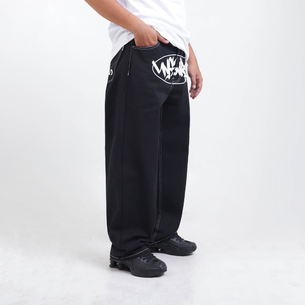 UNFEARED | Loose Pants | Baggy fit Denim pants | Baggy Jeans | BLT ...