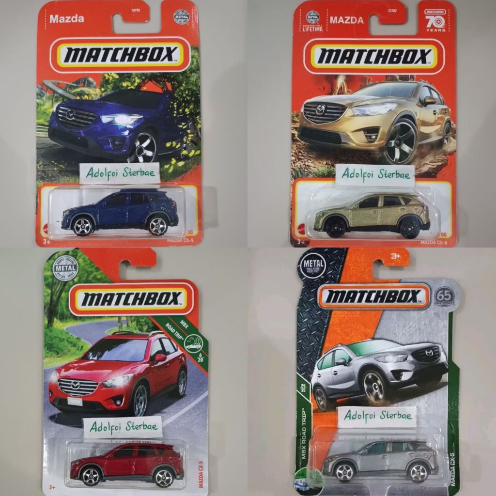 Matchbox Mazda CX-5 – Gedetailleerd Modelauto – Perfect Voor Verzamelaars & Kinderen – Klaar Om Te Rijden