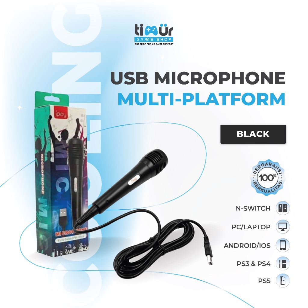 Universal USB Microphone PS3 PS4 PS5 Xbox One Series Nintendo Switch ...