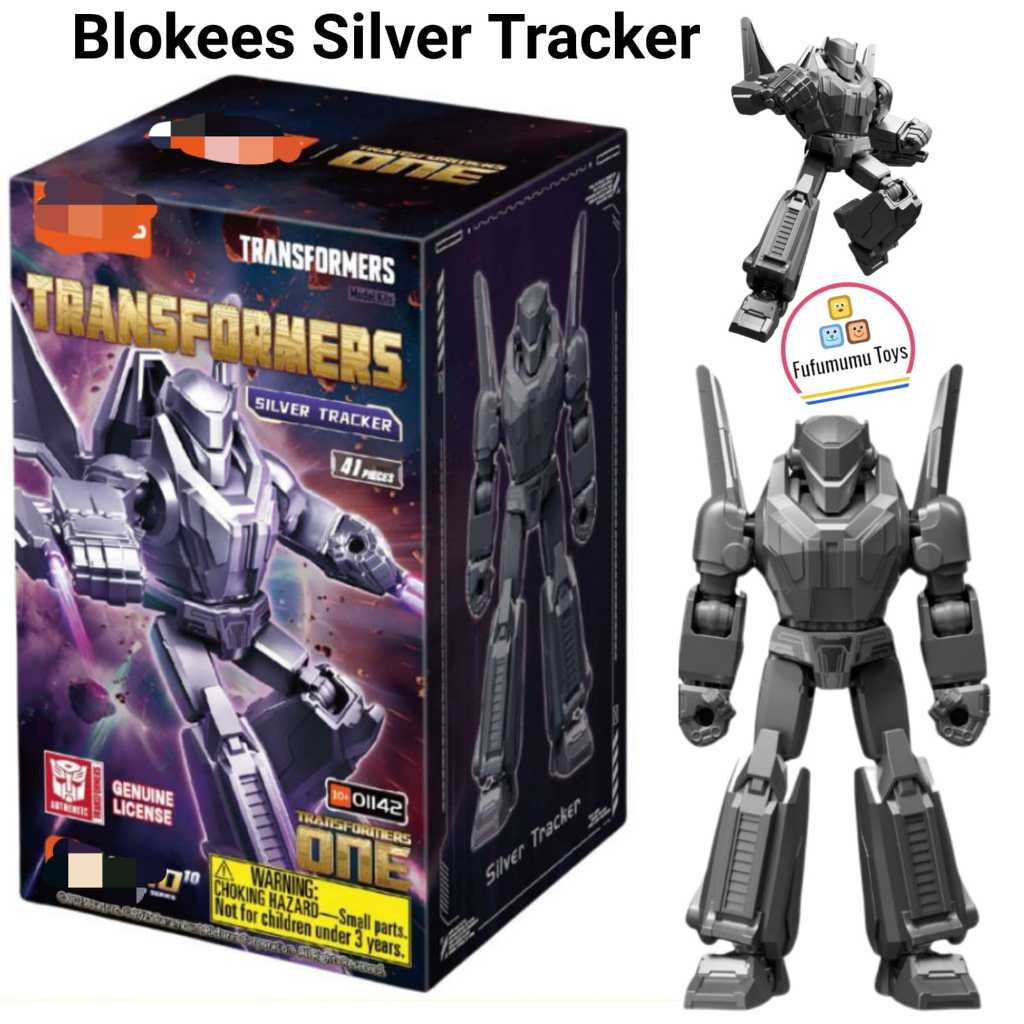 Transformers ONE action figureBlokees - Silver Tracker Original ...