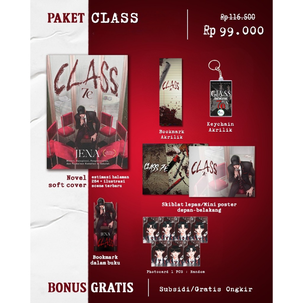 Novel Class 7e (Makeover) By Jena - Akad | Shopee Malaysia