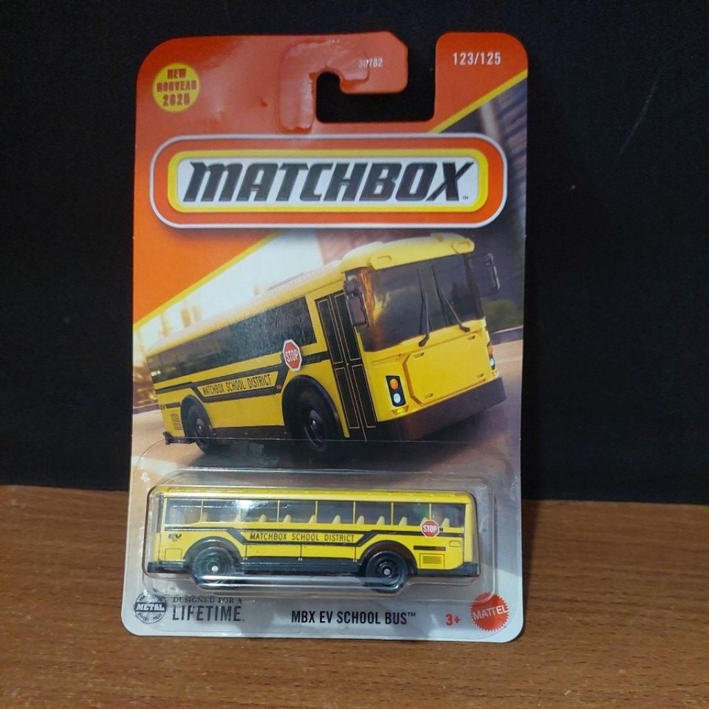 NEW 2025 MATCHBOX 1:64 MBX EV SCHOOL BUS YELLOW | Shopee Malaysia