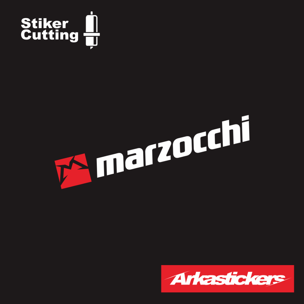 CAHAYA MARXOCCHI Cutting Stickers for Motorcycles, Cars, Helmets, etc ...