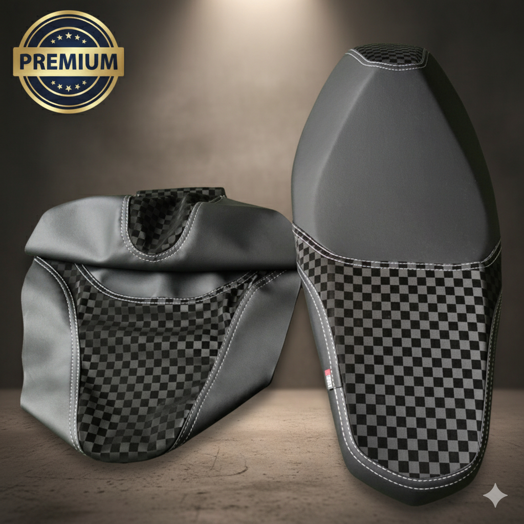 Motorcycle Seat Cover Chess Seat Leather/ - Vario Mio Seat Cover ...
