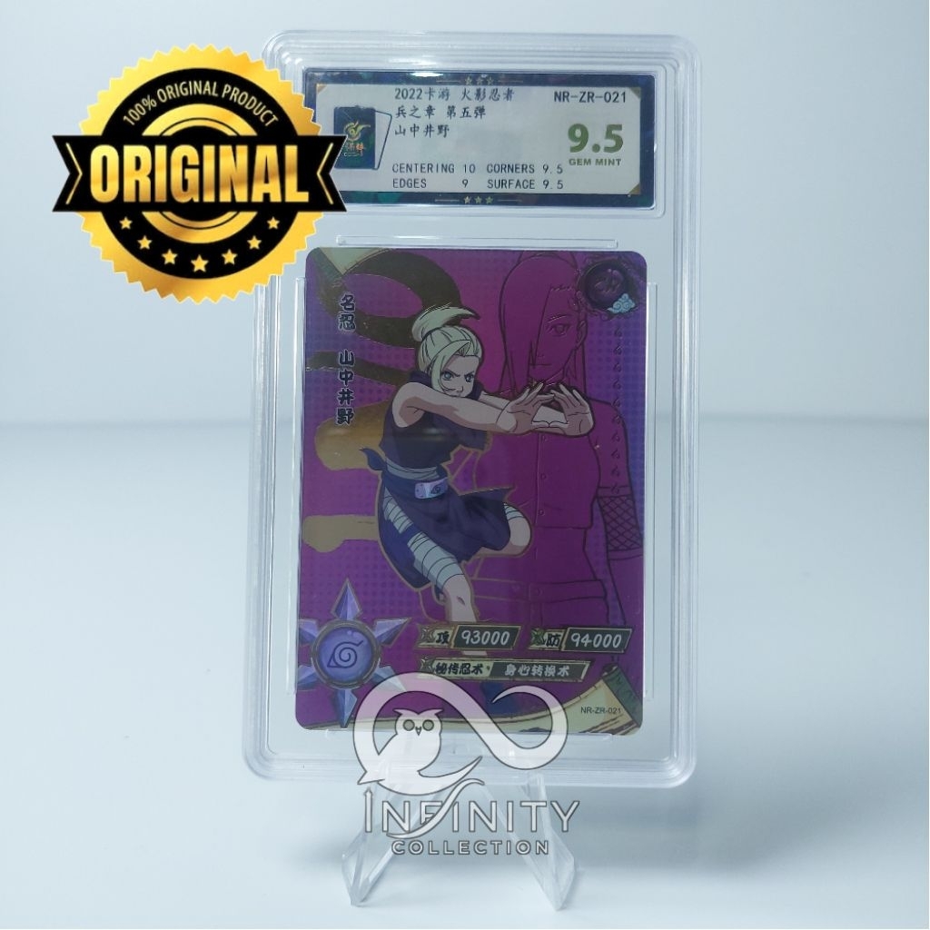 Original Naruto Card (Slab Ino CR Grating) | Shopee Malaysia