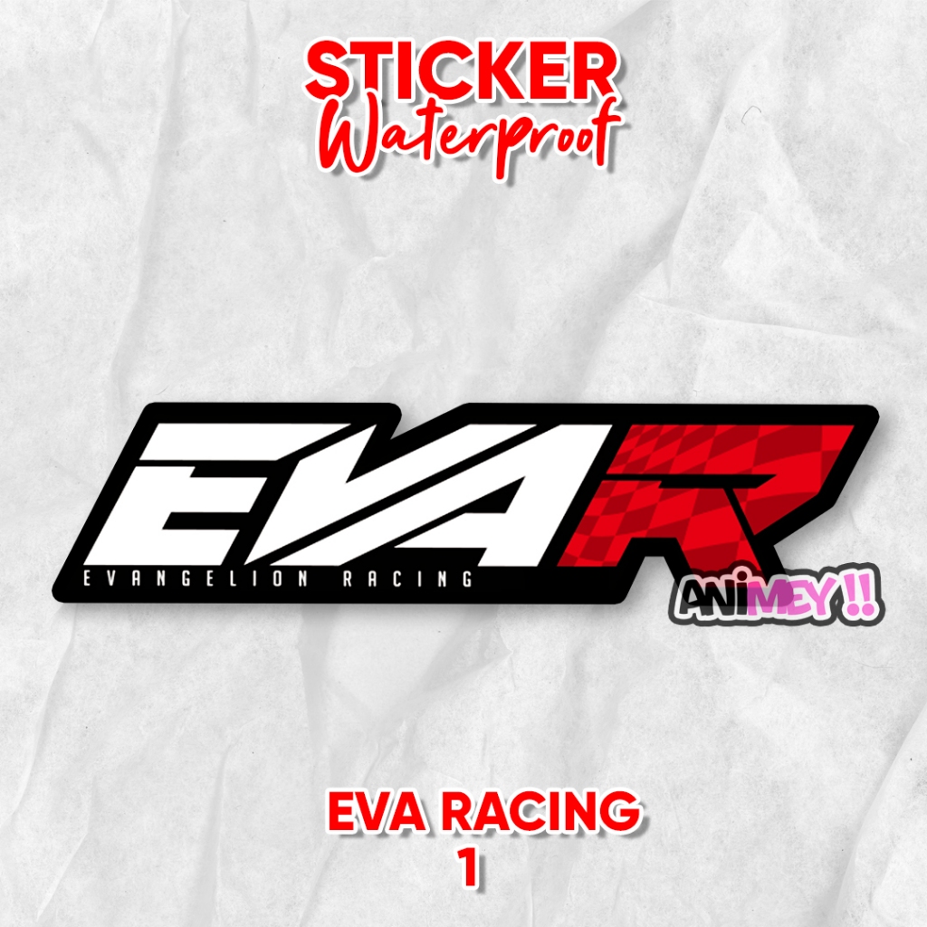 Evangelion Racing Team Logo Sticker EVA Racing Sticker/ | Shopee Malaysia