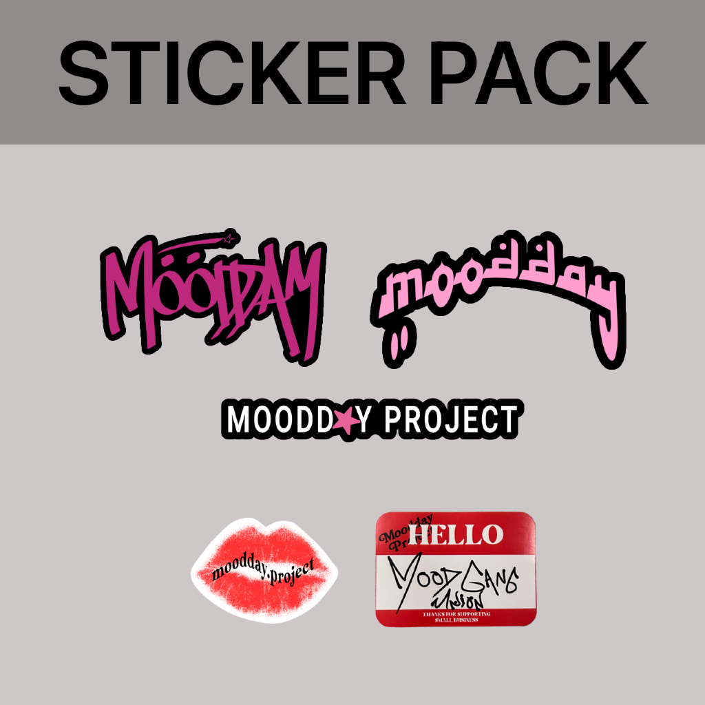 Moodday Project Sticker Pack | Shopee Malaysia