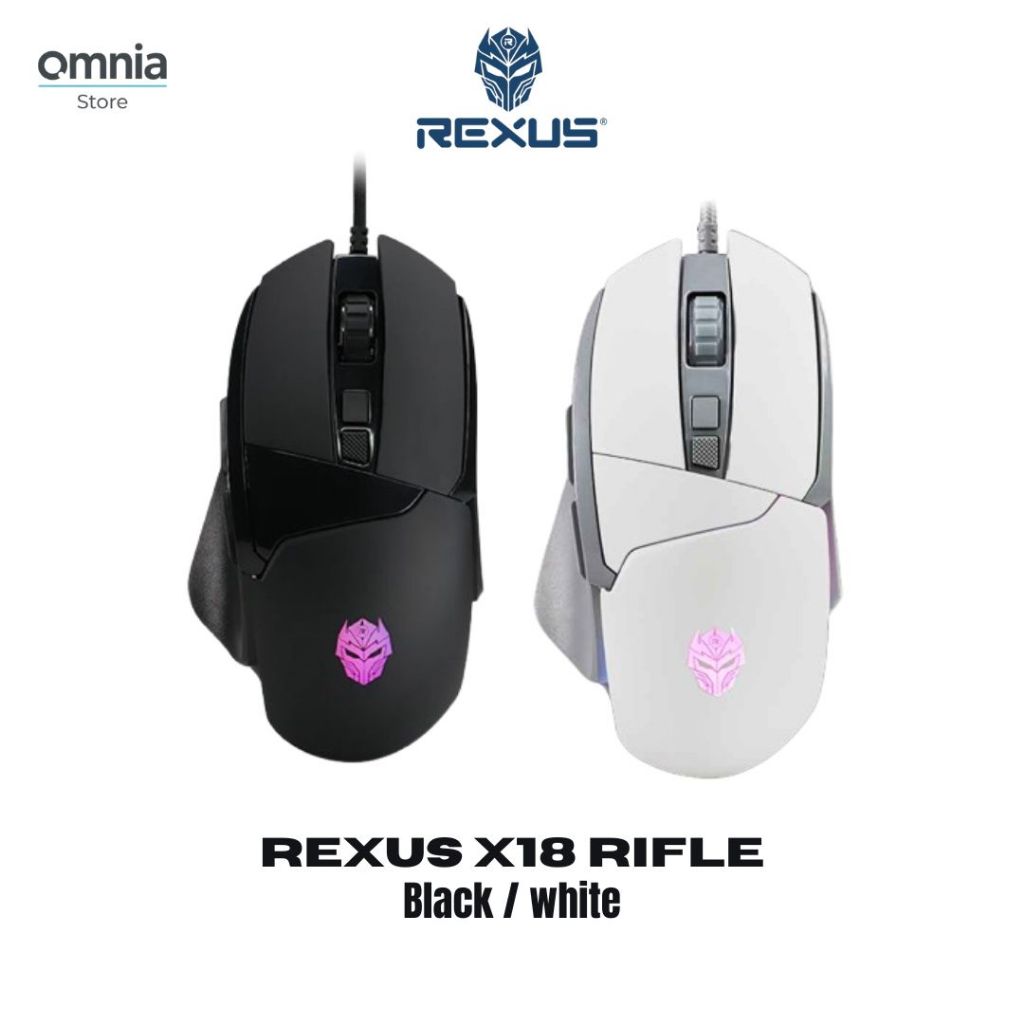 Rexus Xierra X18 Rifle Gaming Mouse Rexus Mouse/ | Shopee Malaysia