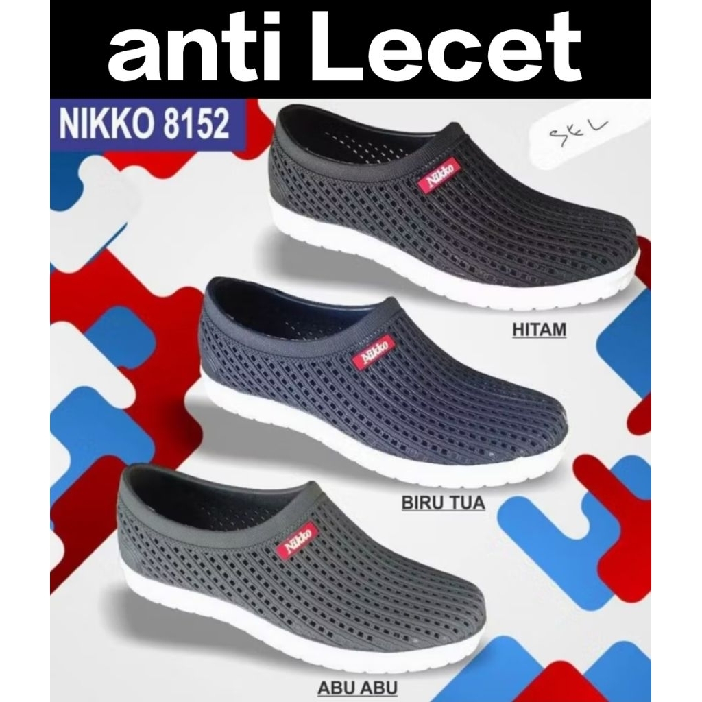 Nikko 8152 Black Anti-Scuff Unisex Rubber Shoes Super Durable High ...