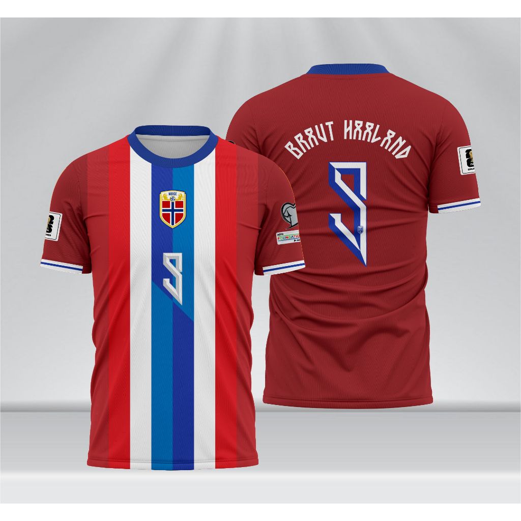 HAALAND Norwegia Home Jersey 2025 2026 | Shopee Malaysia