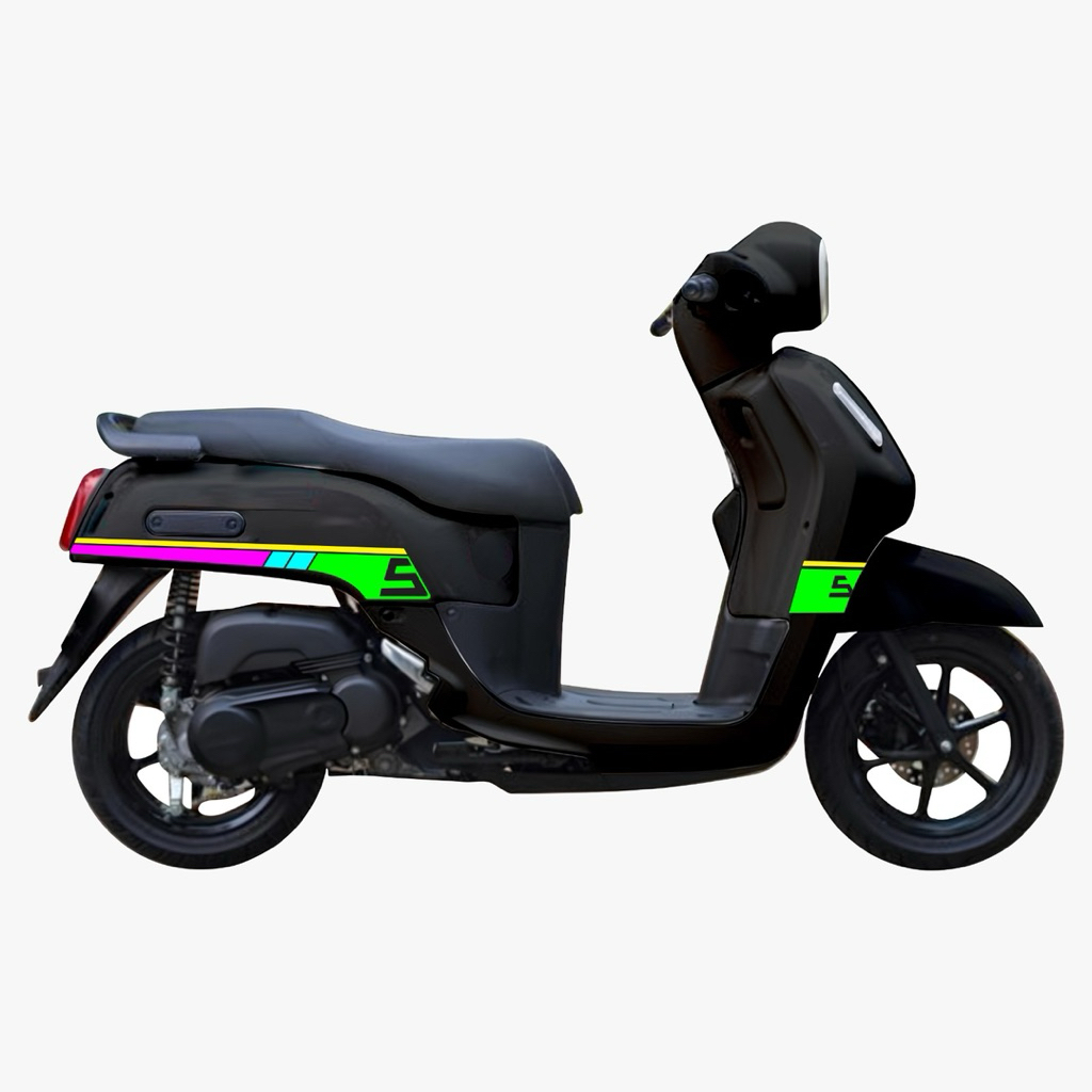 FAZZIO S STRIPING - Yamaha Fazzio S Line Graphic Variation Striping ...