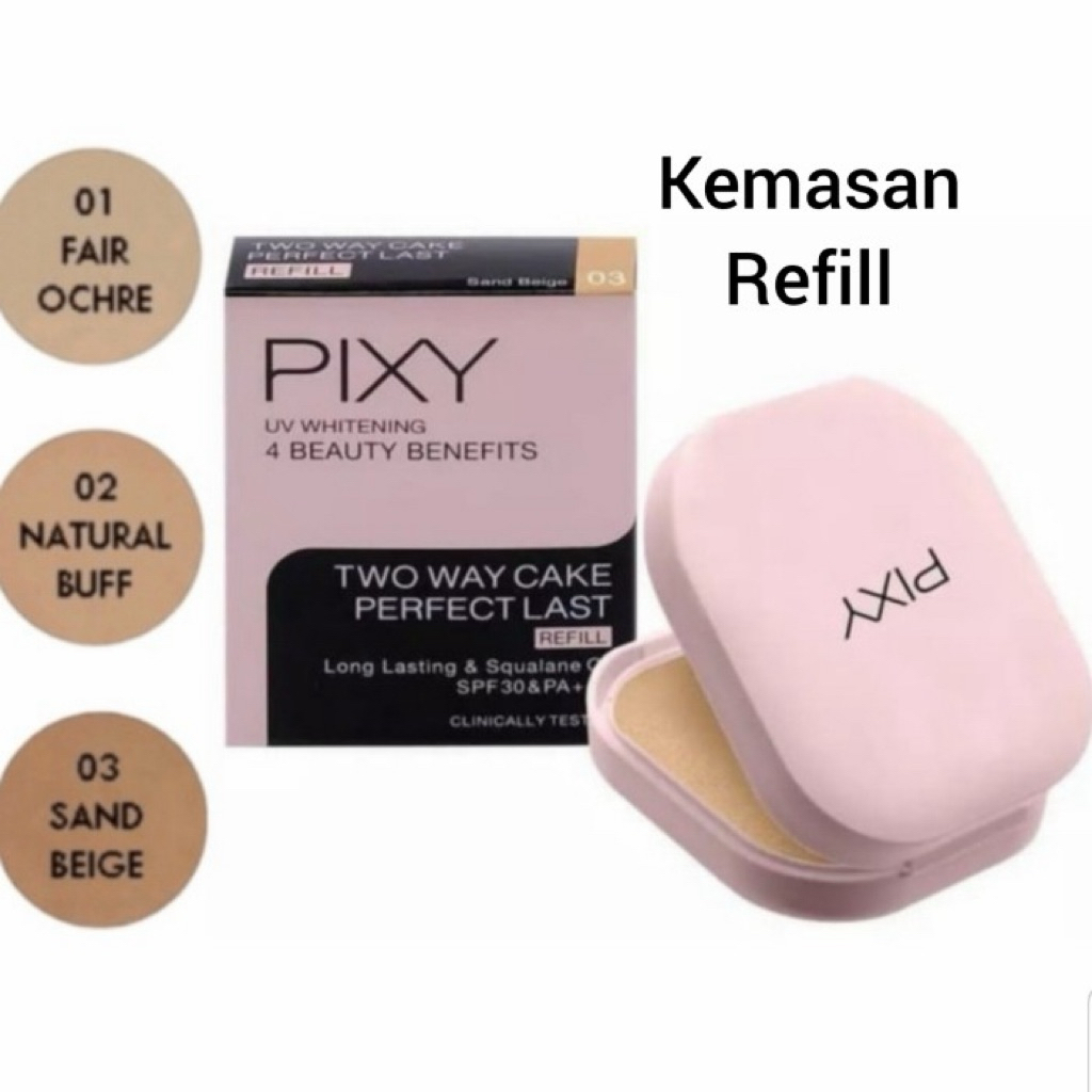 Pixy REFIL 4 Beauty Benefit TWC Perfect Last Compact Powder | Shopee ...