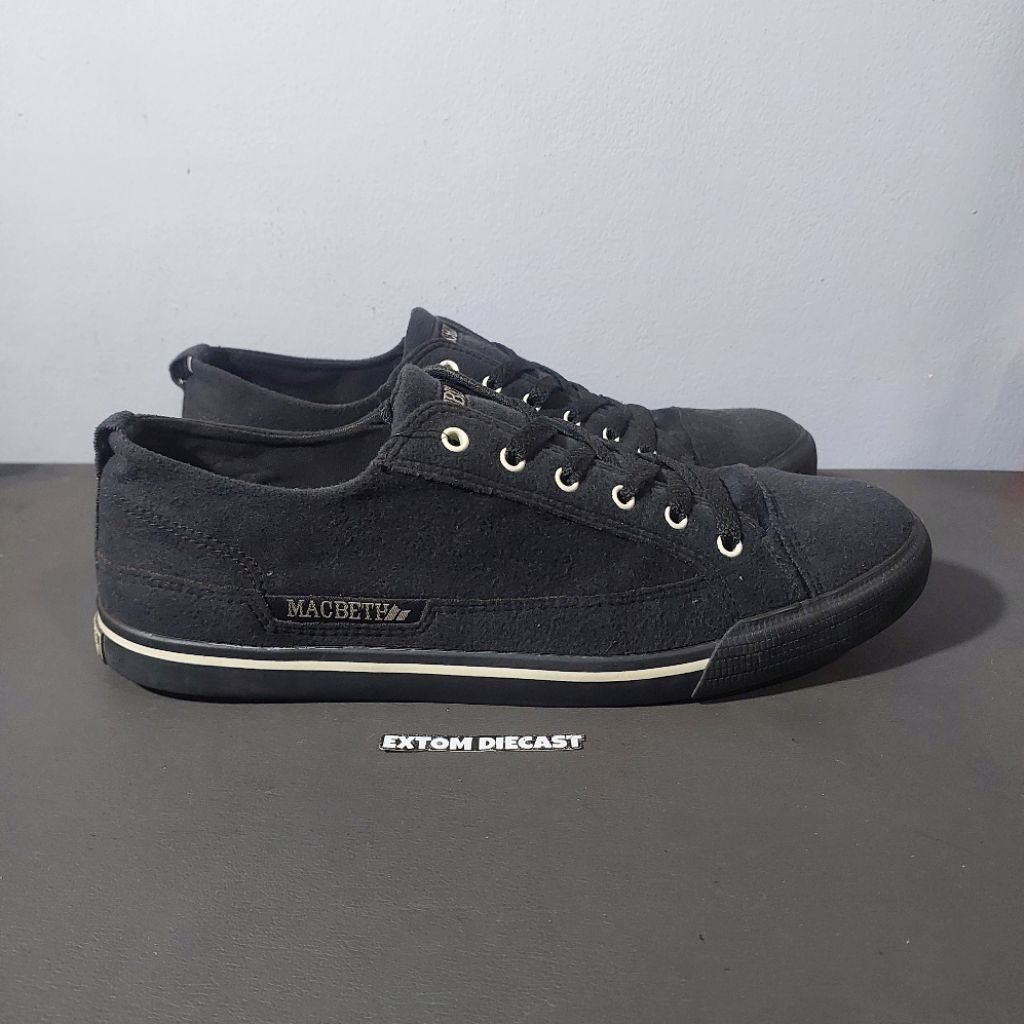Macbeth Matthew Black Black Cement Suede Era Tom Size 43 | Shopee Malaysia