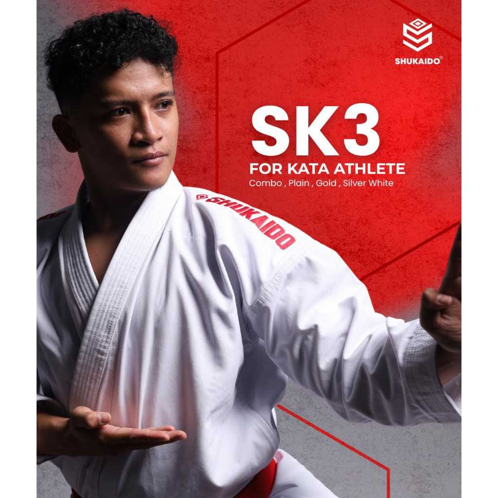 [SK3] KARATE GI KATA SHUKAIDO TEGGI/ KARATE CLOTHES/ KATA CLOTHES ...