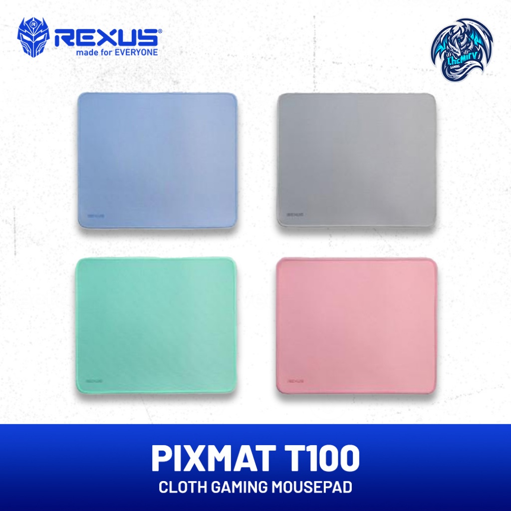 Rexus Pixmat T100 T-100 Anti-slip Cloth Gaming Mousepad | Shopee Malaysia