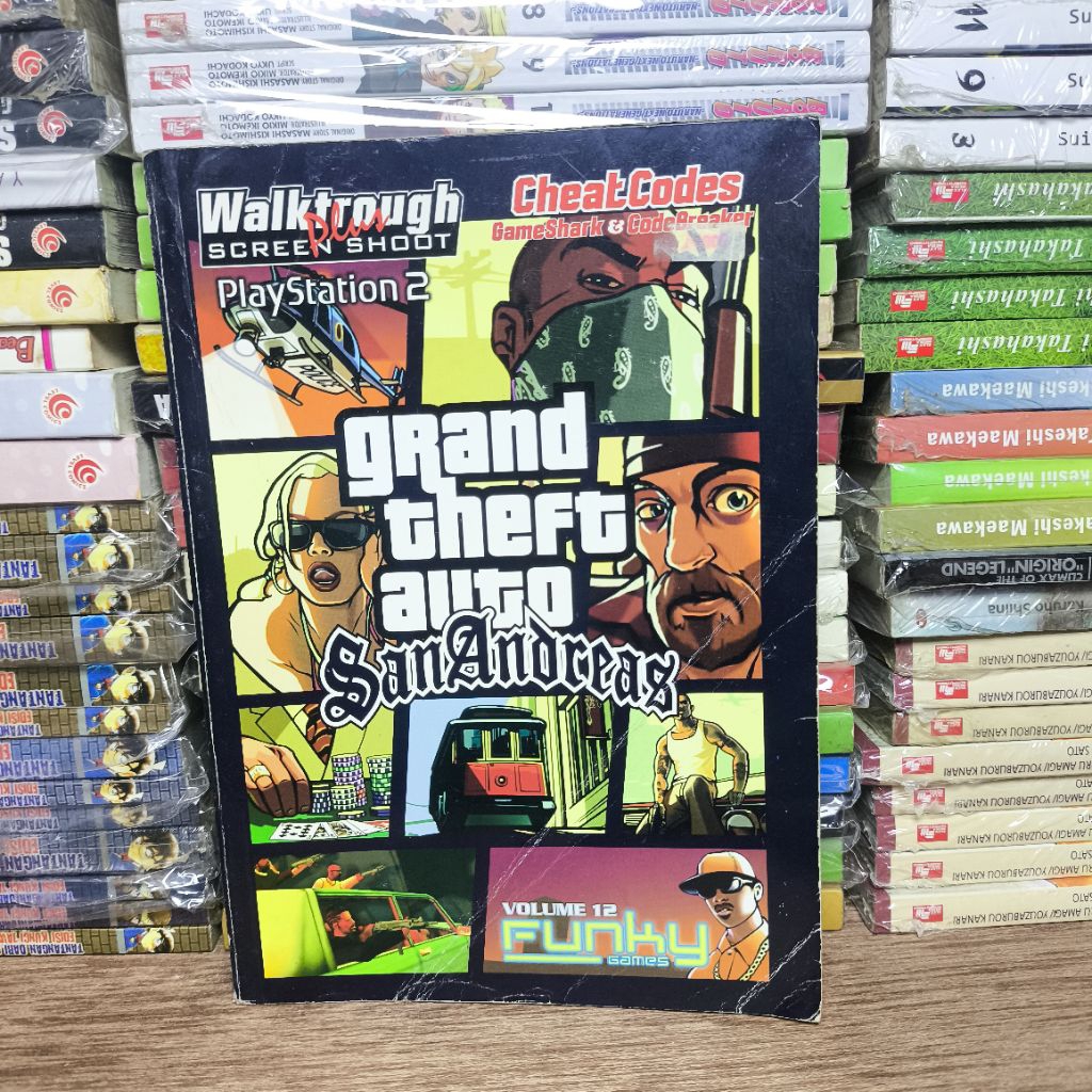 GTA Grand Theft Auto San Andreas Game Guide Book | Shopee Malaysia