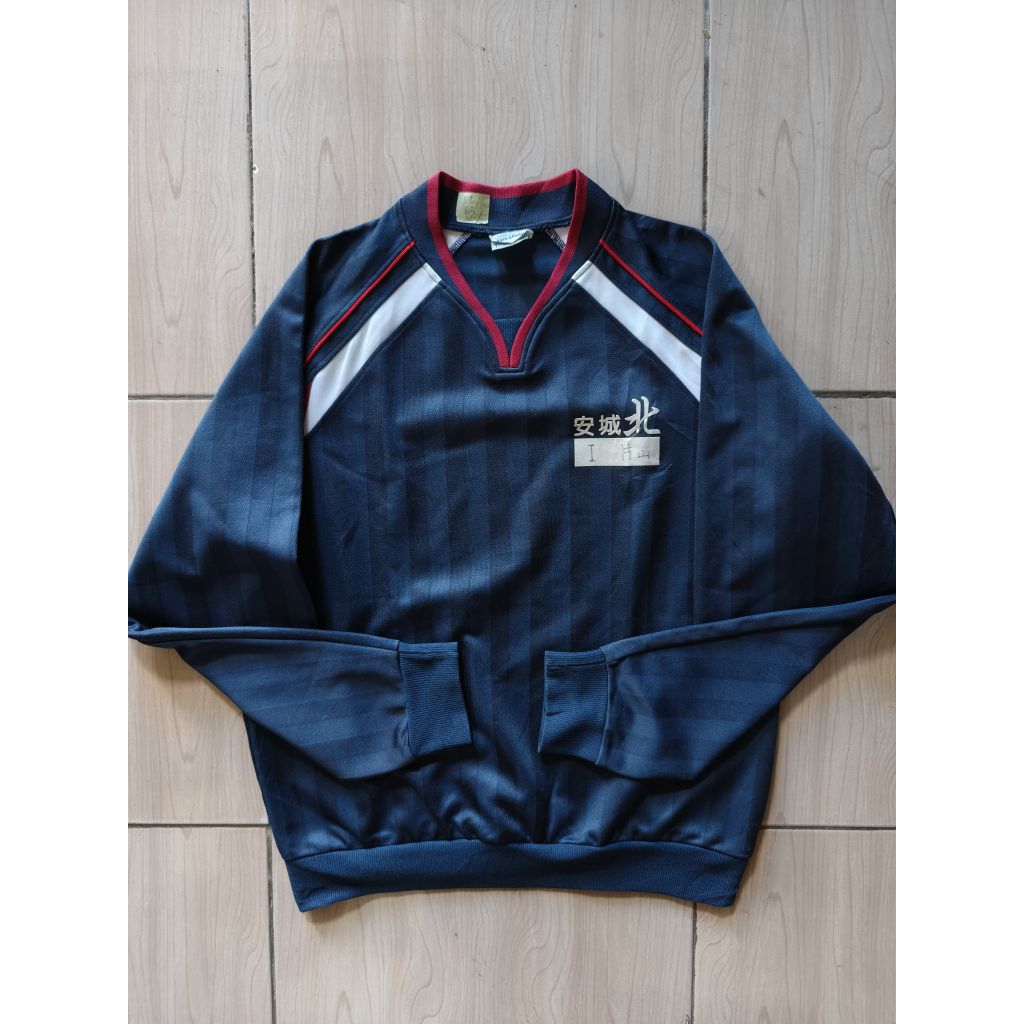 MERAH Hit Union Brand Casual Crewneck Tracktop, Lotto Jaspo Material ...