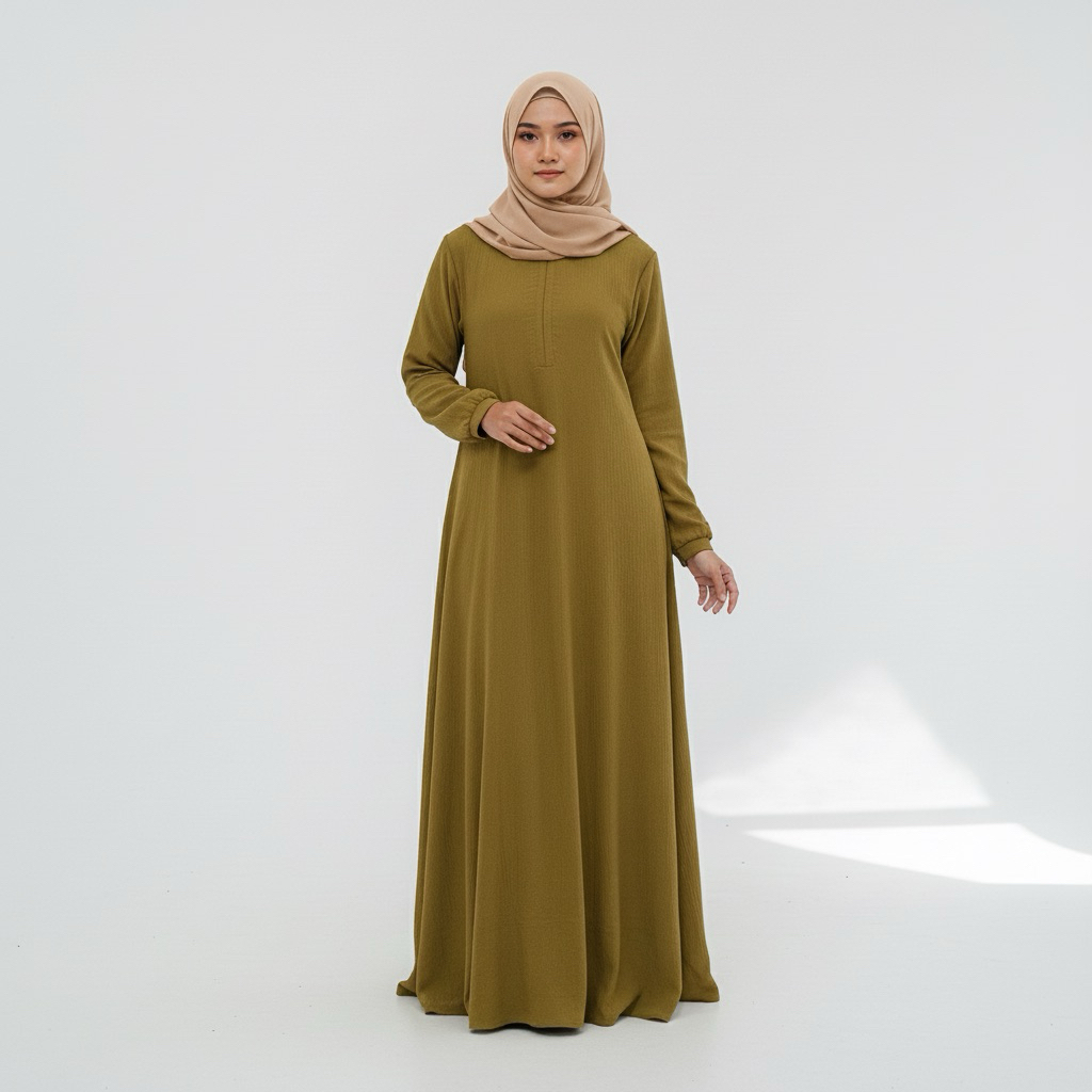 green emerald velvet dress Elegant Simple Satin Muslim Wedding Dresses Ball Gown Bride Dress -