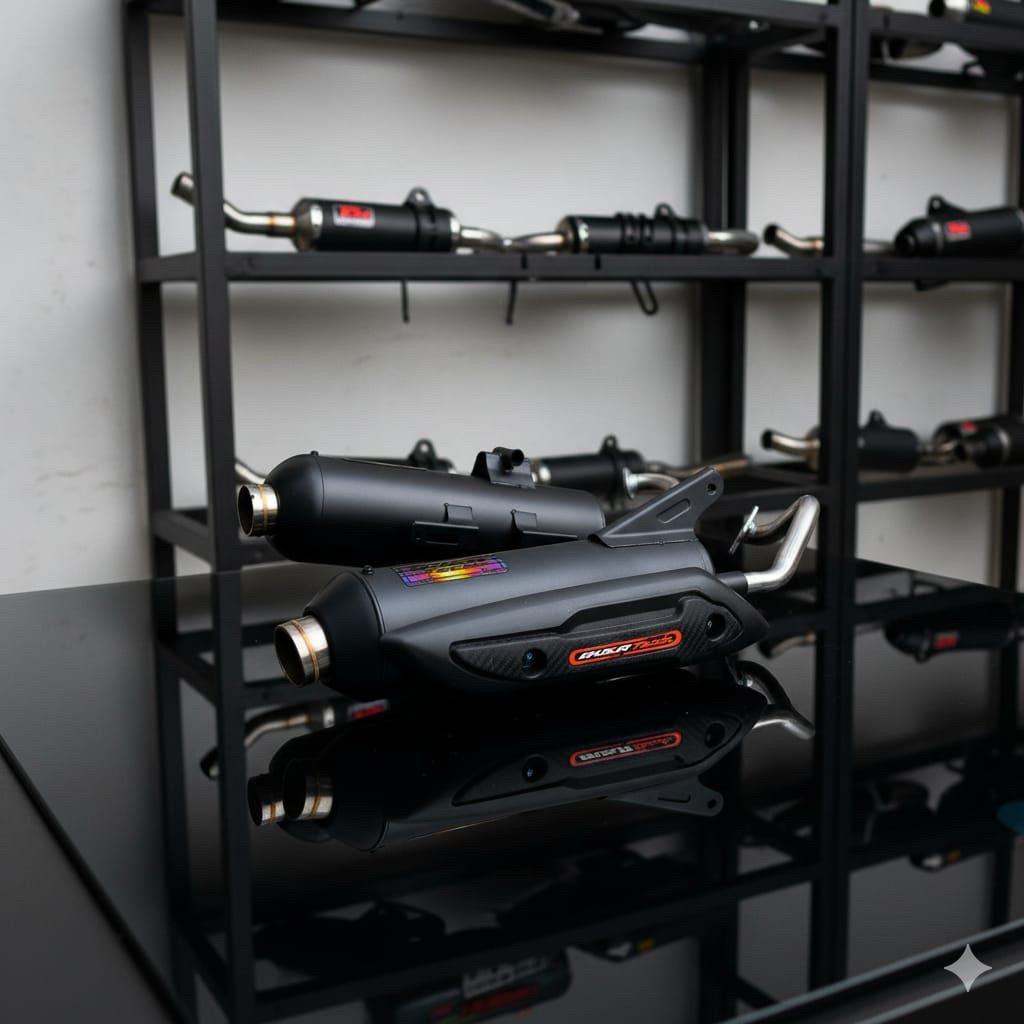 Standard Racing Exhaust MONCONG SHIJIRO Original OVERTECH Full Bass ...