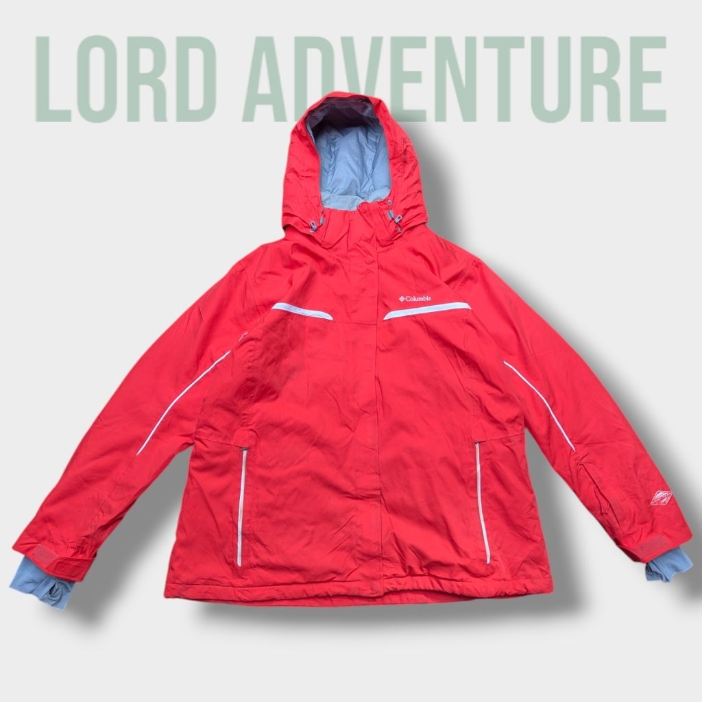 COLUMBIA Veloca Point Omni-heat Jacket Snowboard mountain waterproof ...