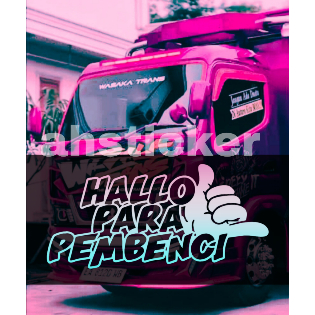 Car Pickup Truck Window Sticker Hallo The Defender Truck Bed Sticker ...