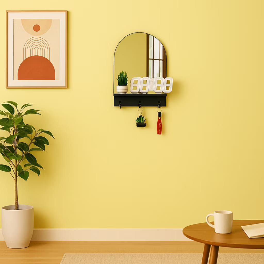 Mirror Shelf MultipurposeHOOK, Key Hanging Shelf, Multipurpose ...