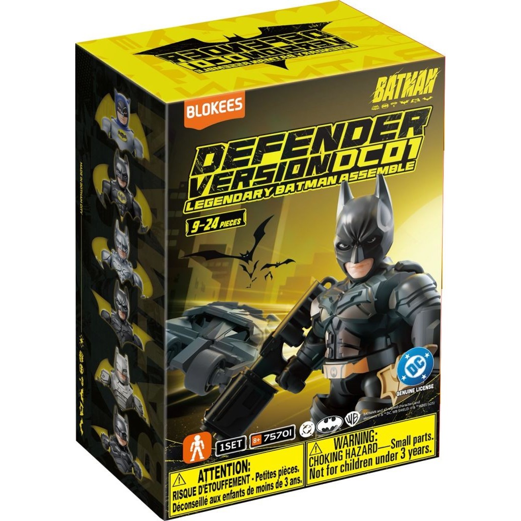Batman Legendary Assemble Defender Version Volume 01 - Action Figure (1 ...