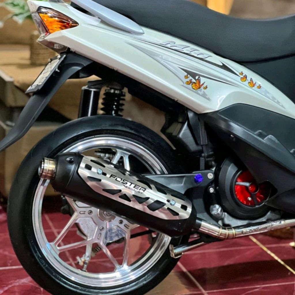 MIO Standard Racing inlet Exhaust [28-32mm] Original Foster Exhaust ...