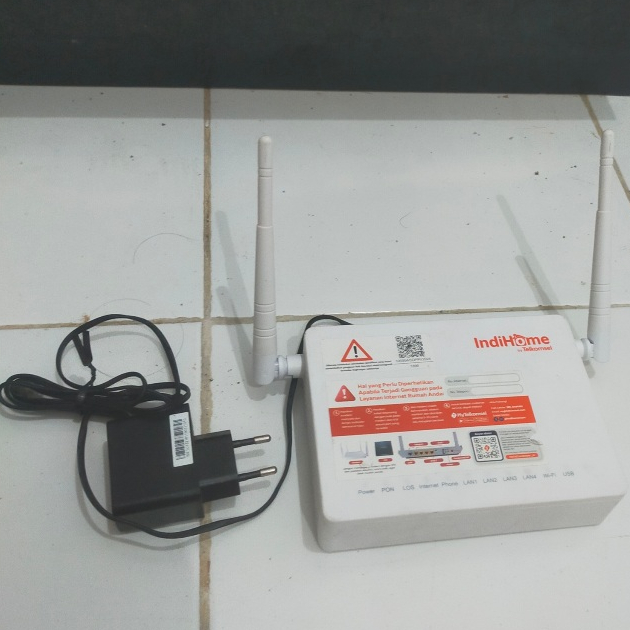 ZTE F672Y Port Router biru + Normal Adapter | Shopee Malaysia