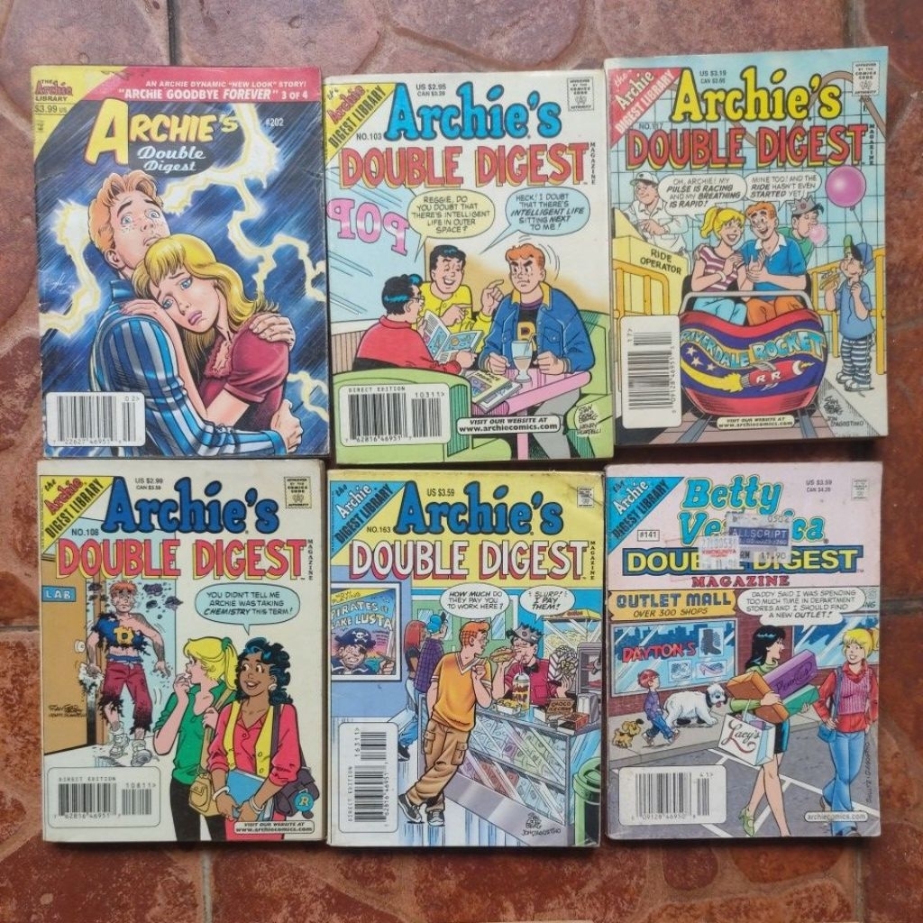THE ARCHIE LIBRARY COMICS SOLD RANDOM VARIATIONS | Shopee Malaysia