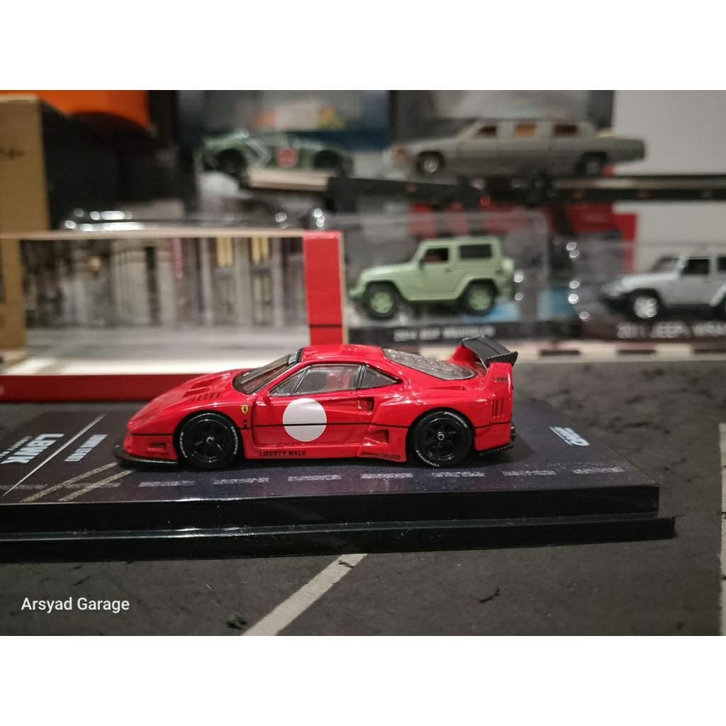 Diecast Inno64 Ferrari F40 LBWK Red Minus | Shopee Malaysia