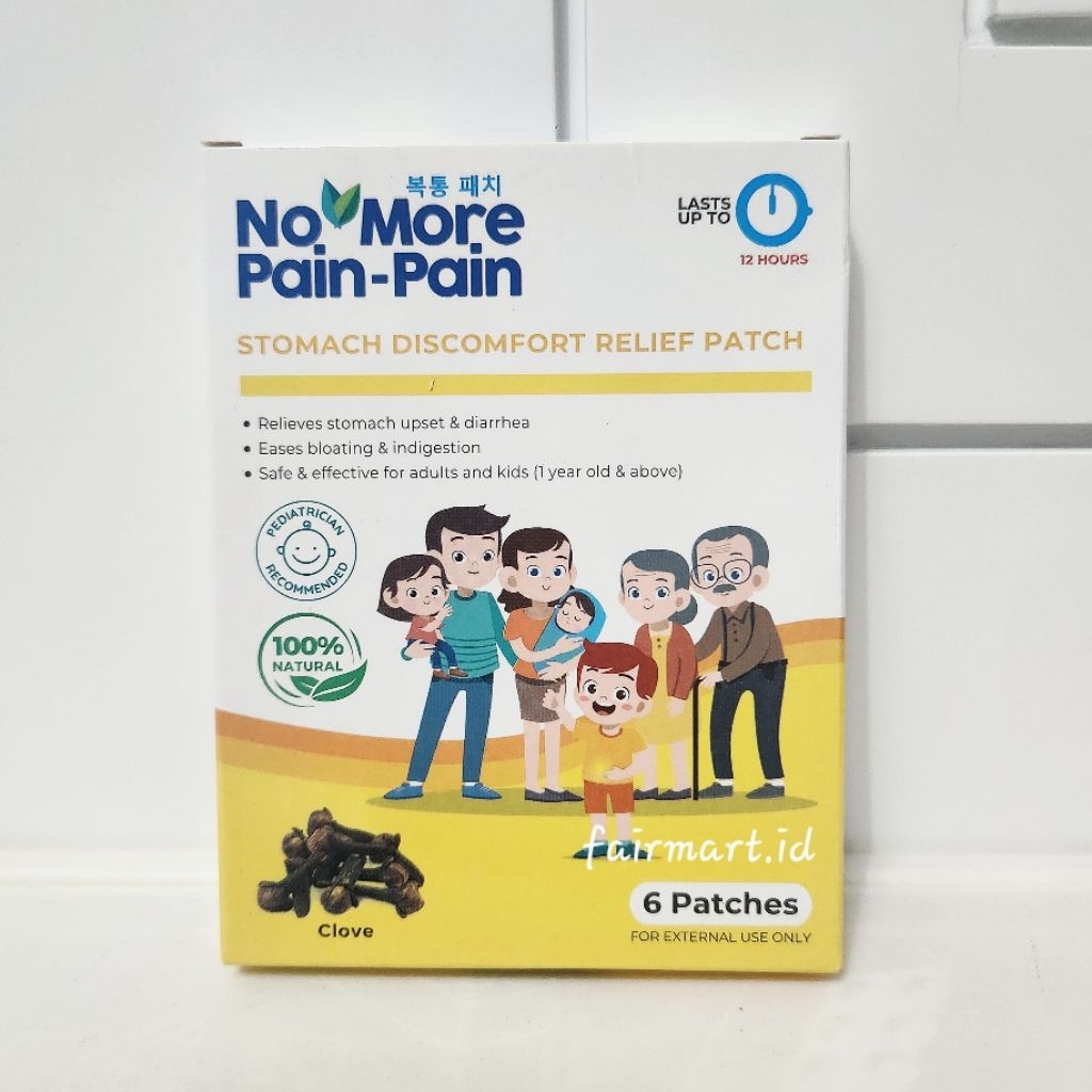 NO MORE PAIN PAIN Stomach Discomfort Relief Patch Stomach Patch for ...