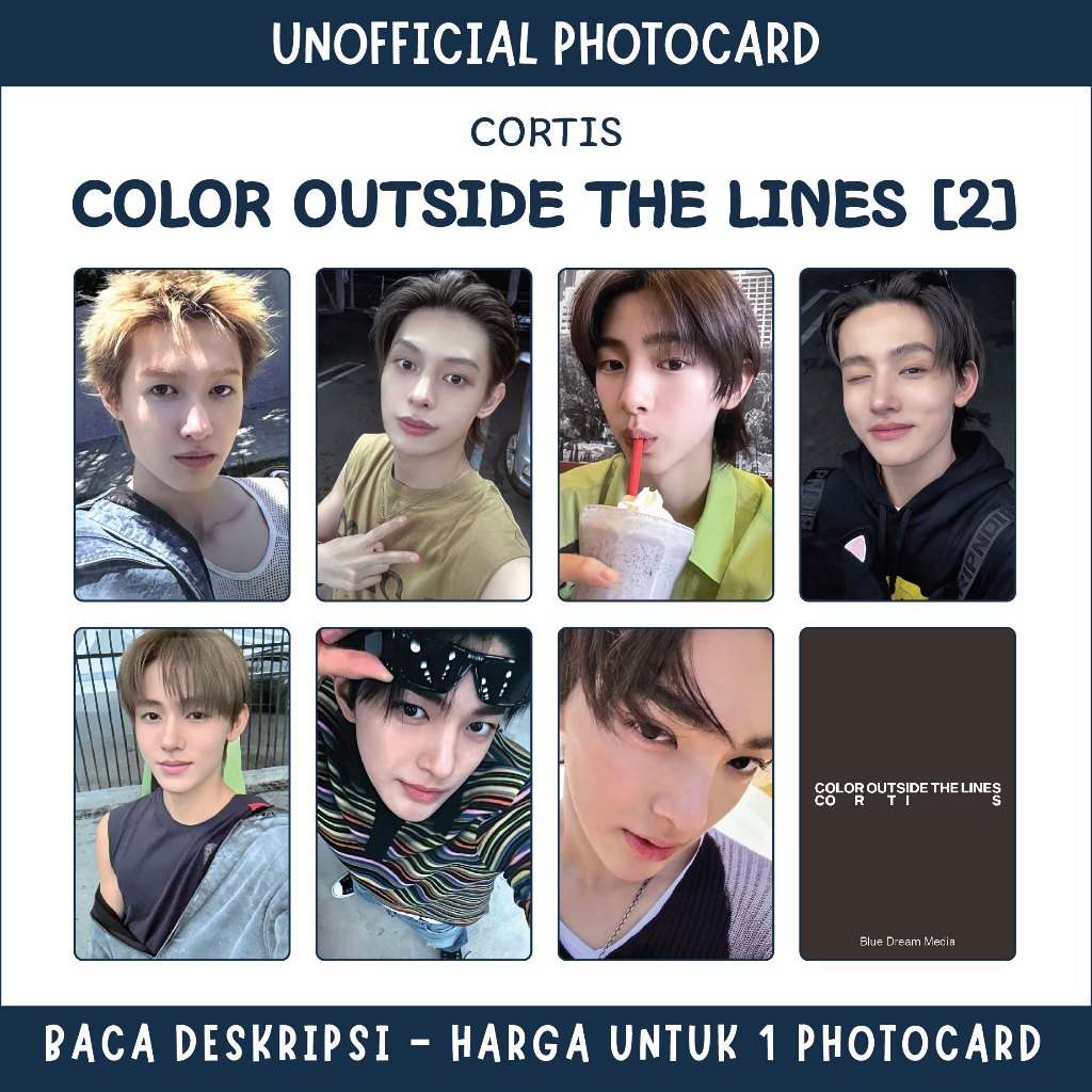 [UNOFFICIAL] CORTIS - COLOR OUTSIDE THE LINES 02 | Shopee Malaysia