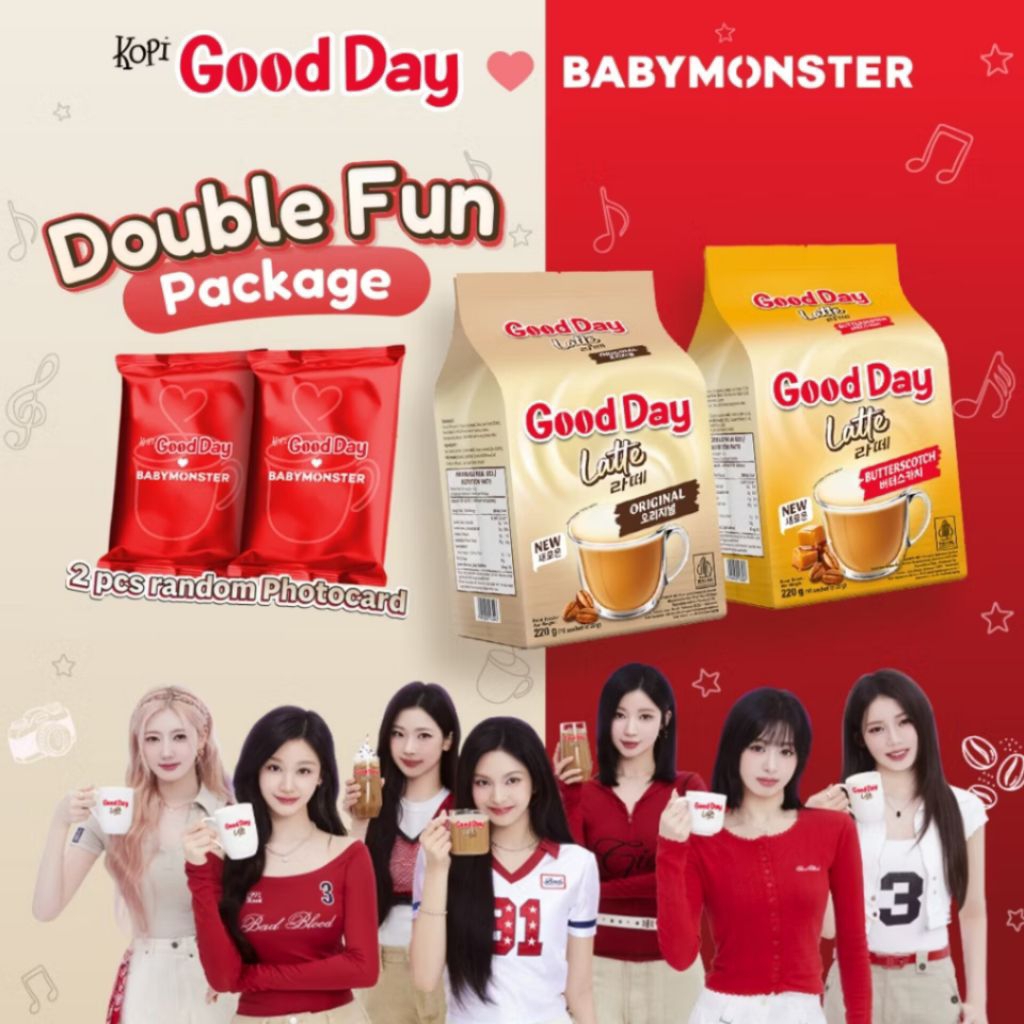 Good DAY X BabyMonster Special Merch + Photocard + Stande | Shopee
