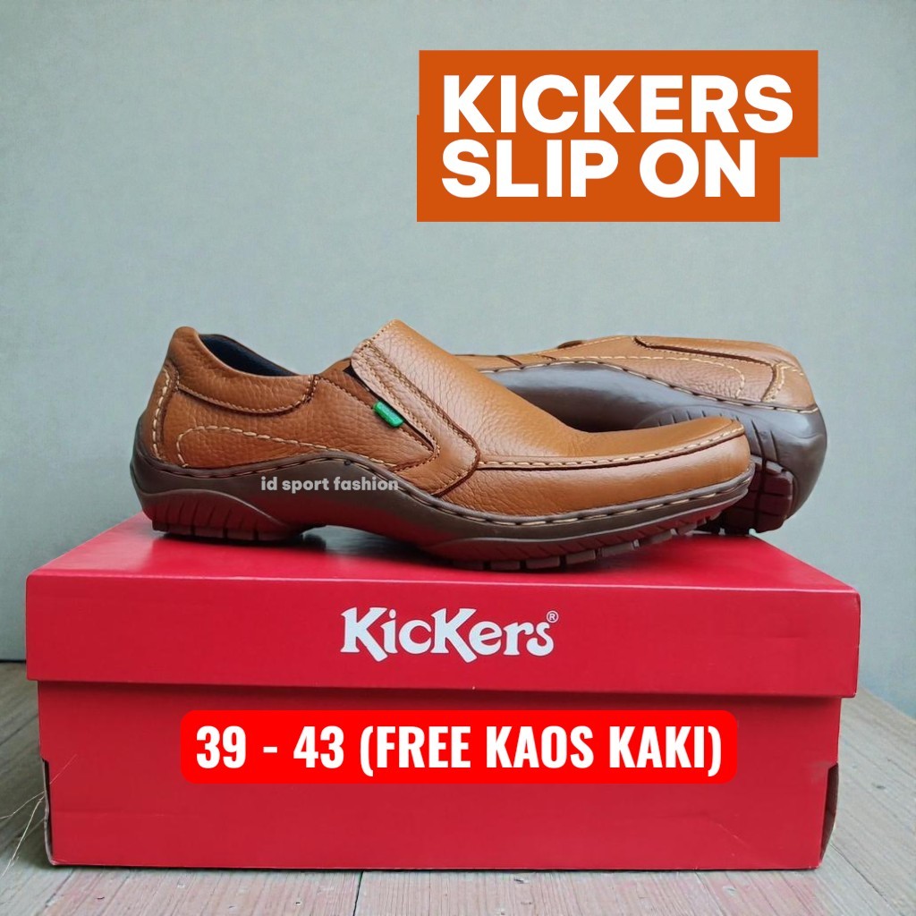 (NEW) Latest men's kickers shoes 39-43 slippers / Men's casual slip-on ...