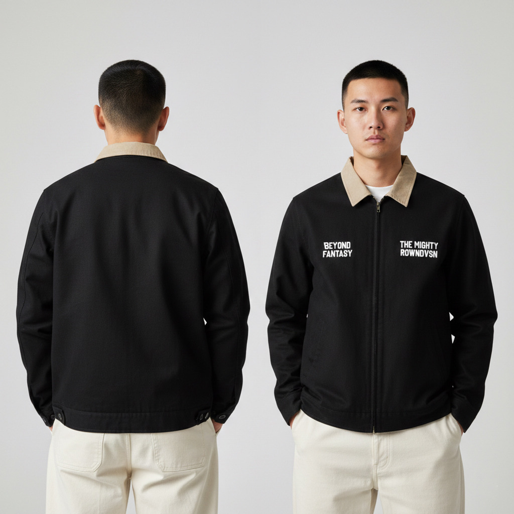 Rown Division Deck Jacket || Donington Black Canvas Jacket | Shopee ...