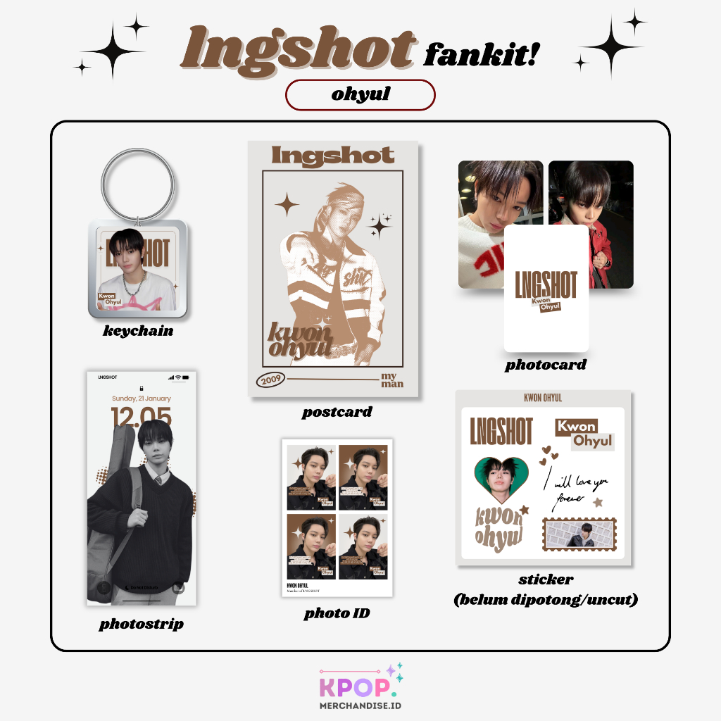 LNGSHOT FANKIT FANMADE MINI FANKIT LNGSHOT | Shopee Malaysia