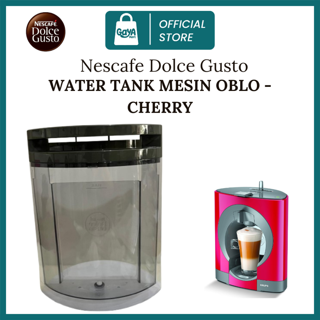 MESIN Oblo Coffee Machine Water Tank - Cherry by Nescafe Dolce Gusto ...