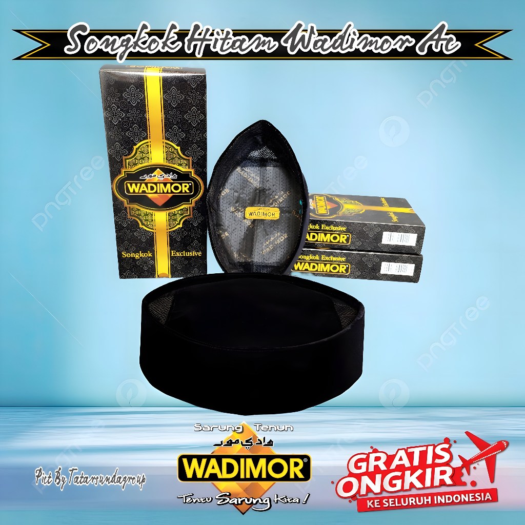 Peci Hitam Polos Ac Wadimor Tinggi 7-8-9-10 Peci Original SUPER BELUDRU ...