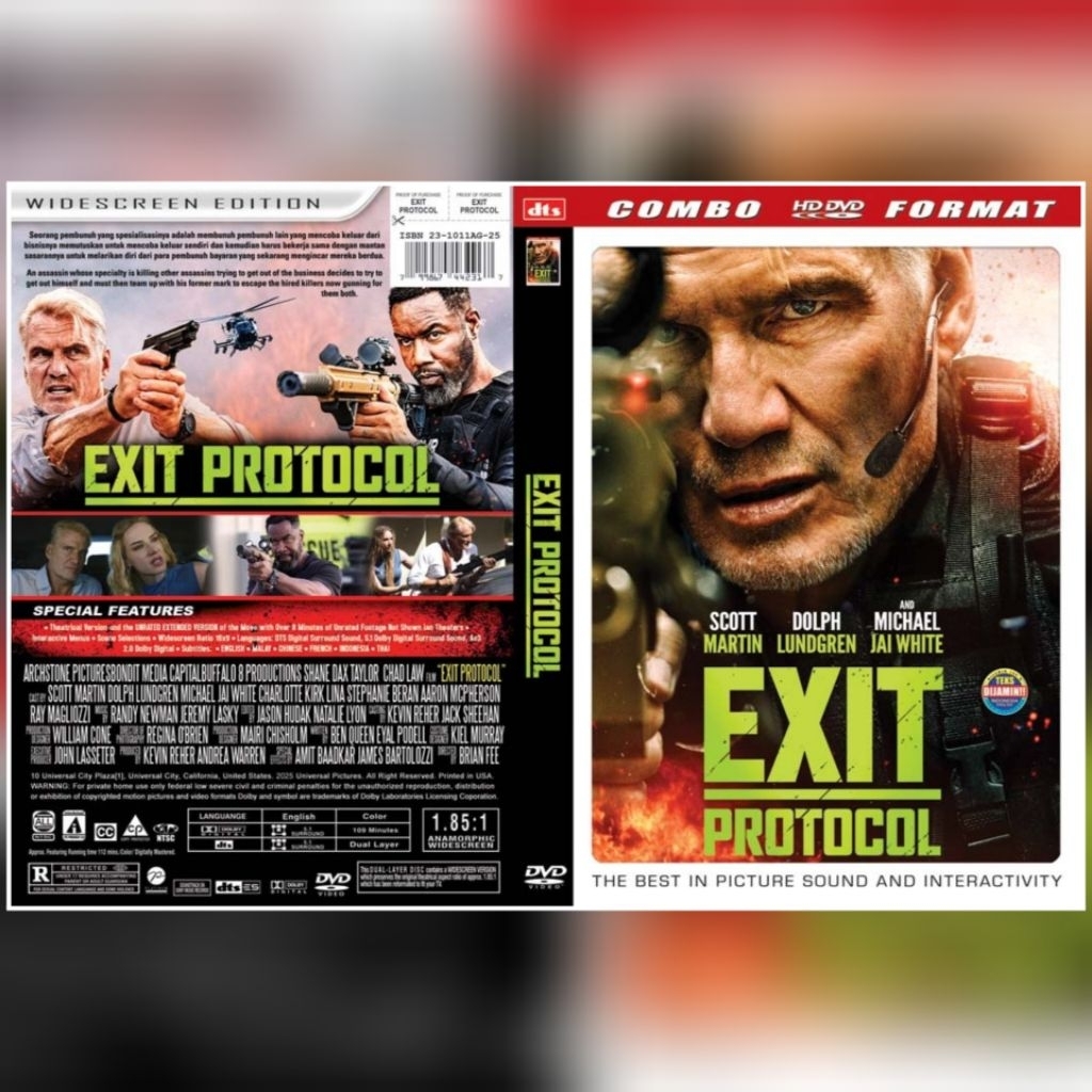 EXIT PROTOCOL Action Film Cassette - 2025 - HD | Shopee Malaysia